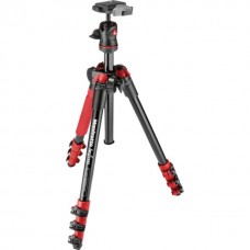 Штатив Manfrotto BEFREE ALU RED TRIPOD+BALL H (MKBFRA4R-BH)
